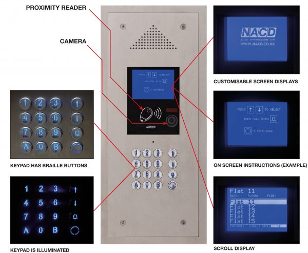 NPH 300 Video Monitor Door Entry - Hardwired<br>DISCONTINUED<br>Limited availability only for maintenance - Image 4