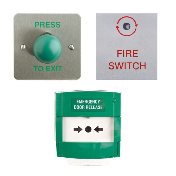 EXIT DEVICES + FIRE ENTRY